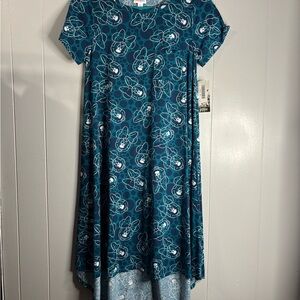 LuLaRoe Disney‎ XS Teal Dress